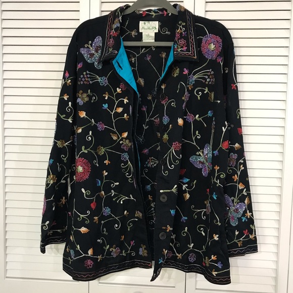 Vintage Quacker Factory Beaded Jacket - Picture 6 of 6